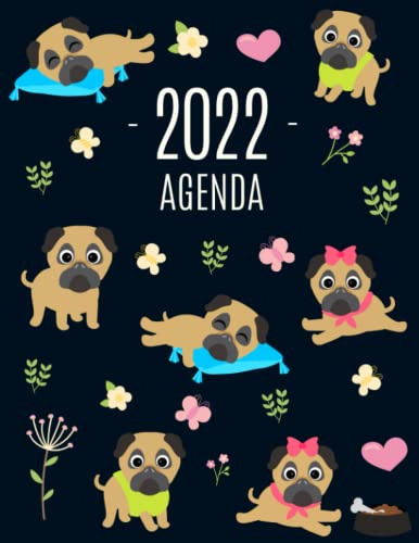 Perrouillo Agenda 2022: Planificador Mensual Que Inspira Pro