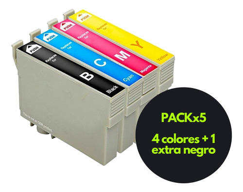 Pack 4+1 Cartuchos Compatibles Xp211 Xp201 Xp101 Xp401 Rbl