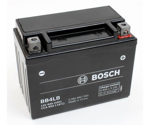 Bateria Moto Bosch 12v4ah 60cca Bb4lb = Yb4lb Kymco Zx50