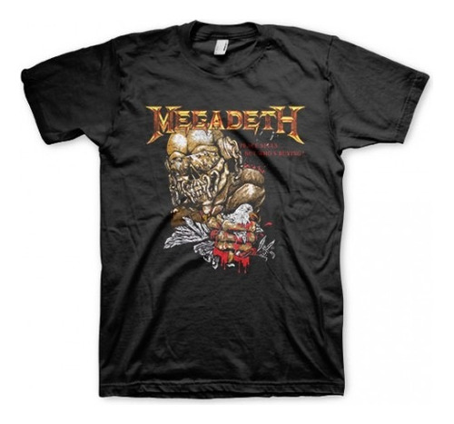 Camiseta Oficial Megadeth Peace Sells