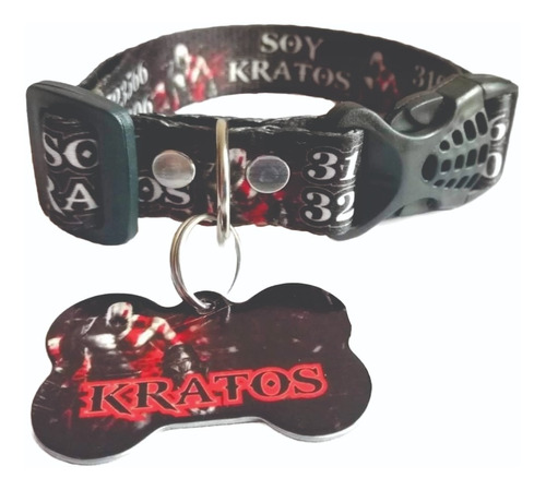 Placa Más Collar Mascotas Personalizados A Tu Gusto. 