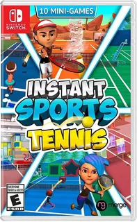 Instant Sports Tennis Switch 10 Mini Games Mídia Física