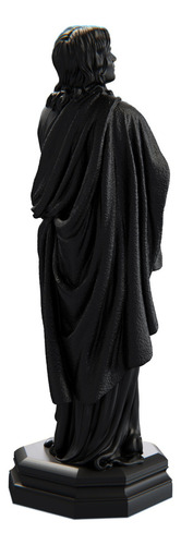 Estátua São João Evangelista Apóstolo Estatueta Imagem Cor Cor Aurum Noctis