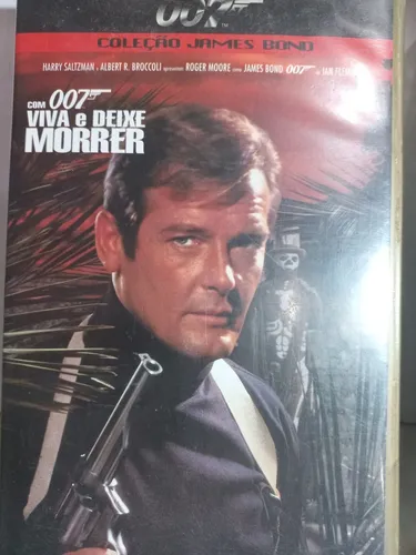 comprar Fita Vhs Original Col James Bond 007 Com 007 Viva E Deixe M
