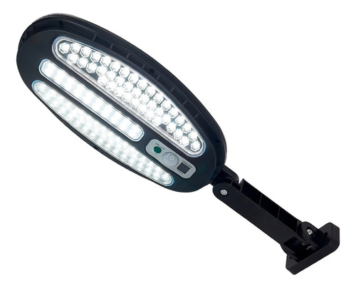 Luz de sensor solar Foco Junfei JF-8288b Cor preta