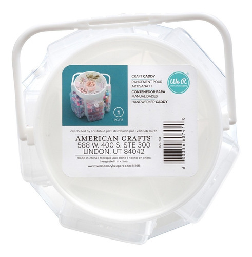 Imagen 2 de 6 de Contenedor De Manualidades Craft Caddy We R - Hobby Lovers