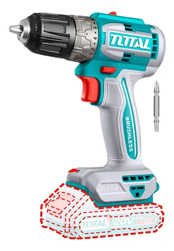 Taladro Atornillador Inalambrico 10mm 20v Total Tdli204531