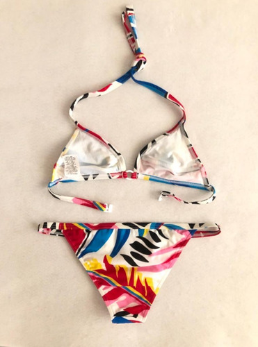 Intimissimi Calzedonia Bikini De Colores Retro Original