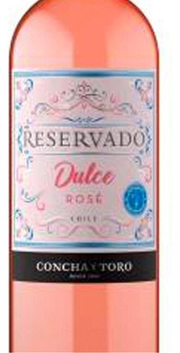 Pack De 6 Vino Rosado Reservado Dulce 750 Ml