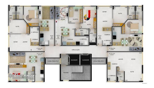 Imagem 2 de 4 de Flat Com 1 Dormitório À Venda, 34 M² Por R$ 165.000,00 - Casa Caiada - Olinda/pe - Fl0128