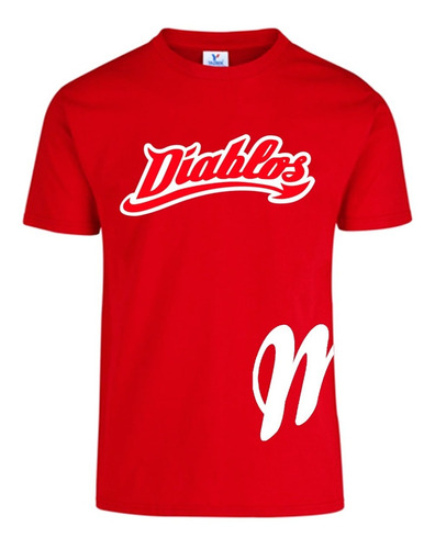 Playera Beisbol, Diablos Rojos Lmb