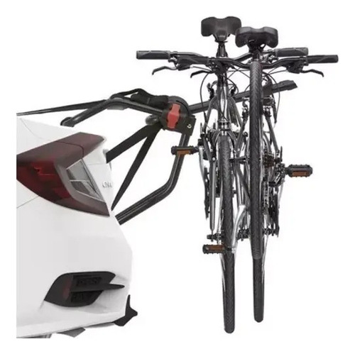 Portabicicletas Yakima Hangout De Cajuela Para 2 Bikes Color Negro