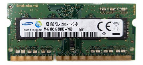 Memoria Ram Para Laptop Ddr3 4gb 1600mhz Pc3l-12800 1.35v