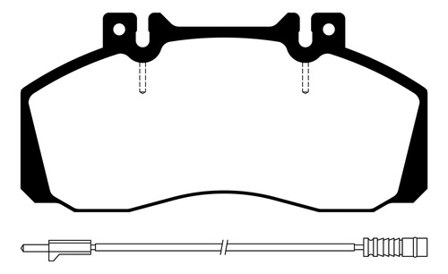 Pastillas De Freno Para Mercedes Benz L 608 1 L 608 88/91