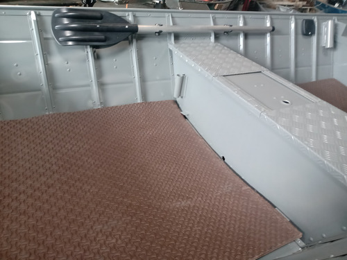Barco 6m Aluminio Carreta Com Motor Hidea 15