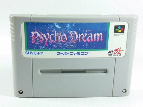 Psycho Dream / Dream Probe Super Famicom Nintendo Snes