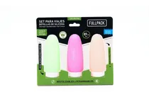 Comprar Kit Recipientes Set Envases Para Viajar Apto Avión Carry On