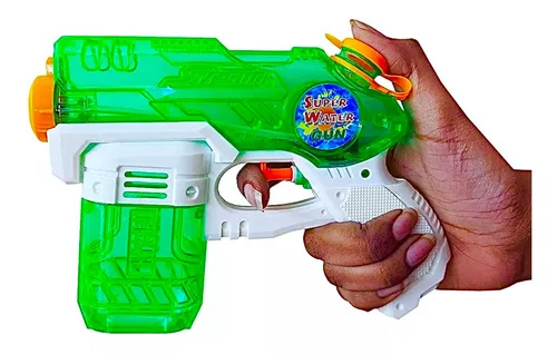 Arminha Pistola Arma Lança Água Brinquedo Water Gun Grande