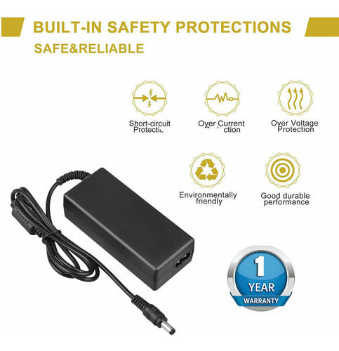 Ac/dc Adapter Charger For Boston Acoustics Tvee Model 26 Jjh