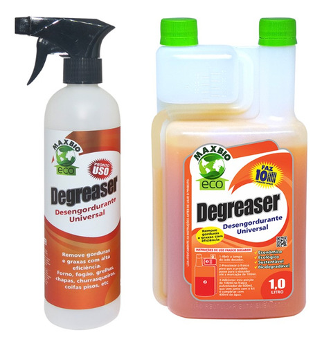 Desengordurante Universal Degreaser Super Concentrado Maxbio