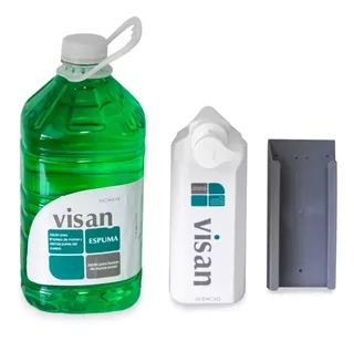 Jabón Líquido Sin Antisépticos Visan + Dispensador - Roker