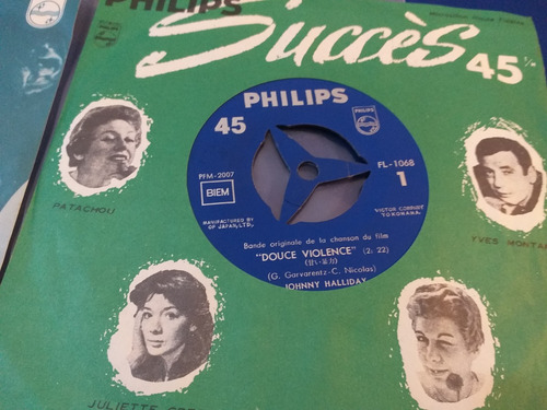 Johnny Hallyday Douce Violence Single Japão Original (Usado)