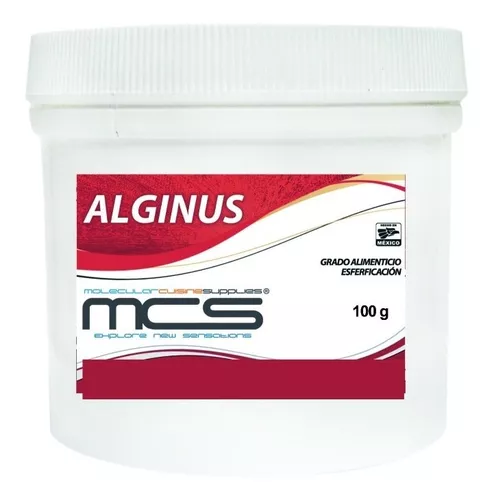 Alginato De Sodio (alginus) 100 G Cocina Molecular