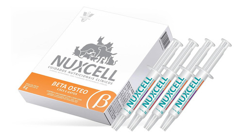 Nuxcell Beta Osteo -4 Seringas 2 Gr-problemas Articulares