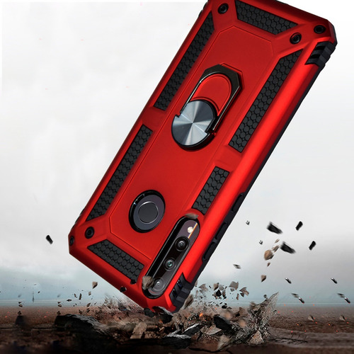 Funda Anillo Magnetica Case Uso Rudo Modelos Huawei