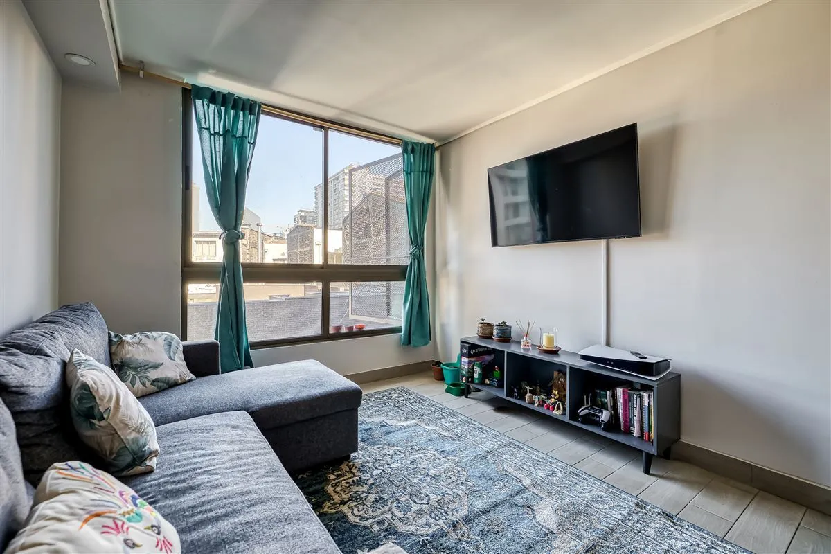Imagen 5 de 13 de Departamento En Venta De 1 Dorm. En Ñuñoa