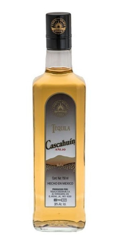 Tequila Cascahuin Añejo 750 Ml