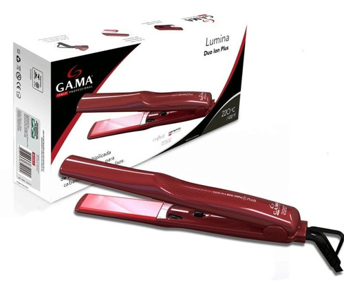 Prancha De Cabelo Gama Italy Lumina Duo Ion Plus Bivolt Ver