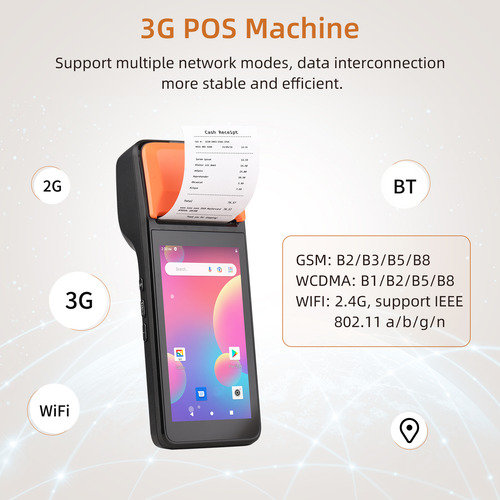 Impresora De Recibos Portátil Pos Machine Wifi... Android