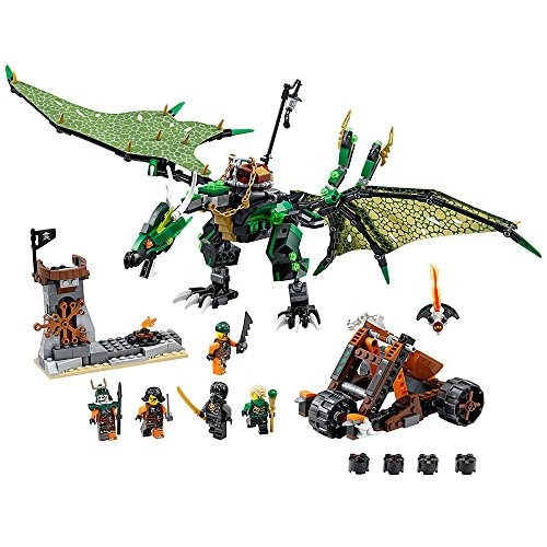 Lego Ninjago 70593 El Dragon Nrg Verde Kit De Construcción