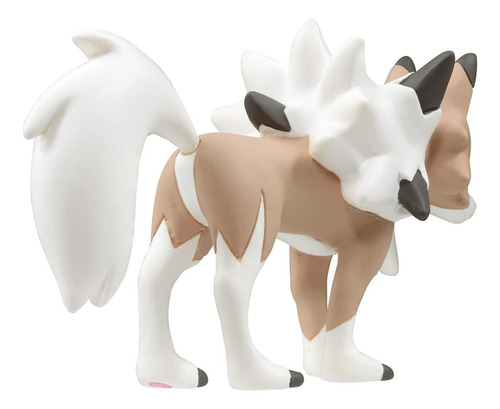 Figura De Acción Lycanroc Diurno De Takara Tomy Monster Collection Ex