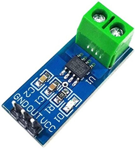 Sensor De Corriente Hall Para Arduino Acs712 30a 5v