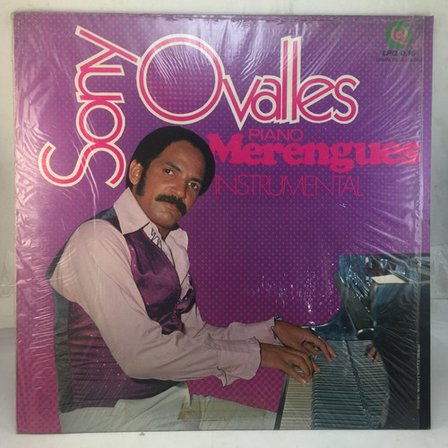 Sony Ovalles - Merengues Instrumentales - Piano -vinilo Lp