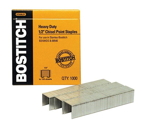 Bostitch Oficina Sb351 / 2-1m Grapas Heavy Duty Premium