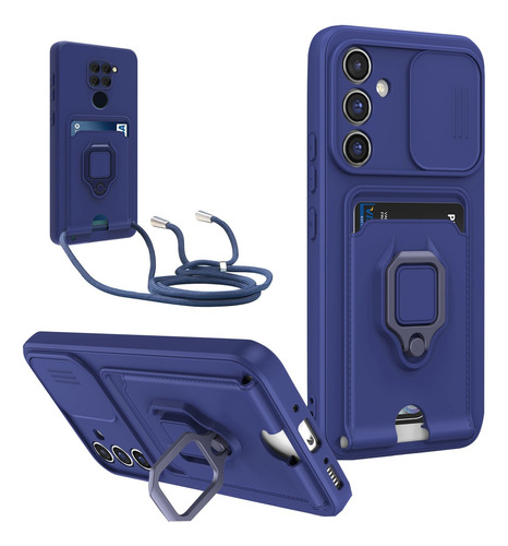 Funda Para Samsung Cámara Soporte Carcasa + Correa + Mica