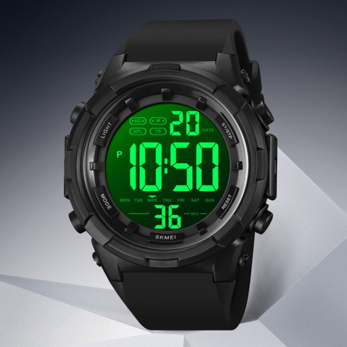 Reloj Digital Electrónico Led Impermeable Skmei 50m
