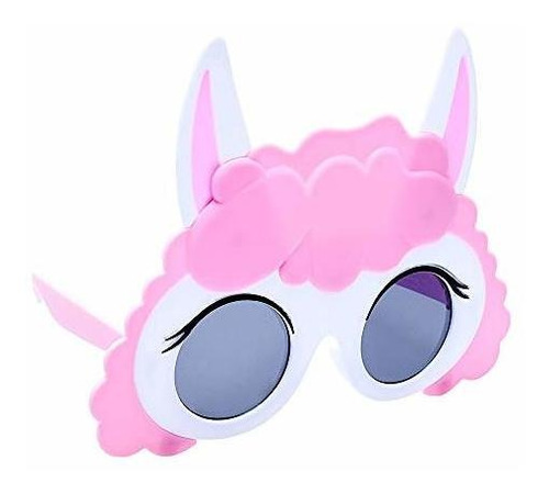 Accesorio Disfrace - Sun-staches Pink Llama Animal Character