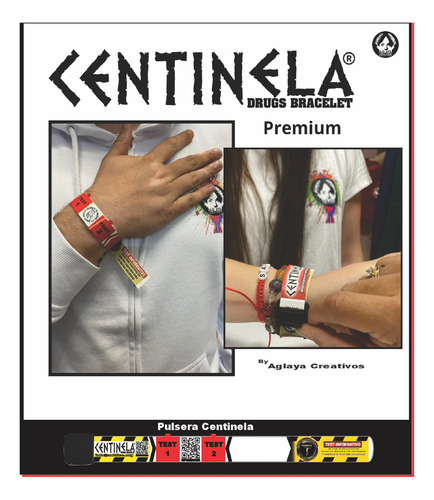 Pulsera Centinela Detectora De Drogas En Bebidas Alcohólicas