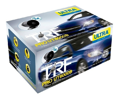 Alarma Ultra Trf Ut6000b Para Vehiculos Con Comando Original