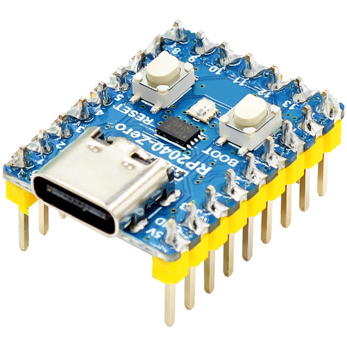 Placa Desenvolvimento Raspberry Pi Pico Rp2040 Zero Nfe