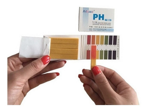80 Tiras De Papel Para Medir Ph Medición 1-14 (1pack)
