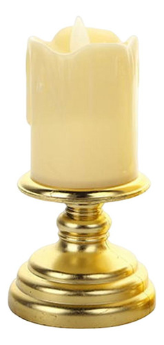Vela Sin Llama Parpadeo Led Lámpara Candelita Luz 7cmx14cm