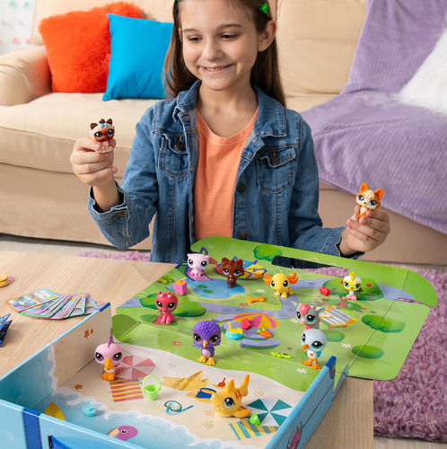 Set De Coleccionista Littlest Pet Shop Traveling Adventure G