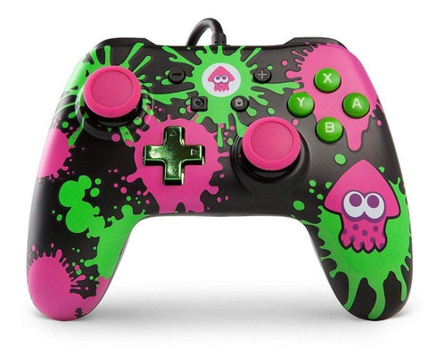 Controle joystick ACCO Brands PowerA Wired Controller Nintendo Switch splatoon 2