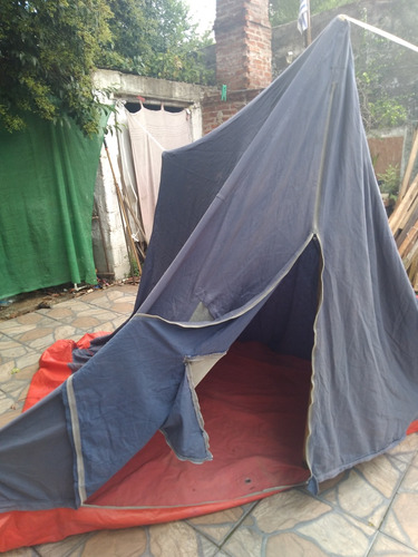 Carpa Para Camping- Con Detalles 