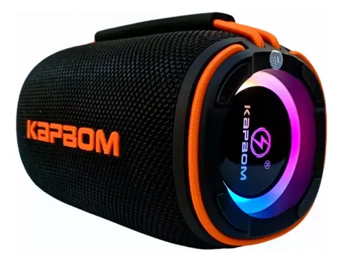 Caixa De Som Bluetooth Portátil À Prova D'agua 30w Kapbom Cor Pre...